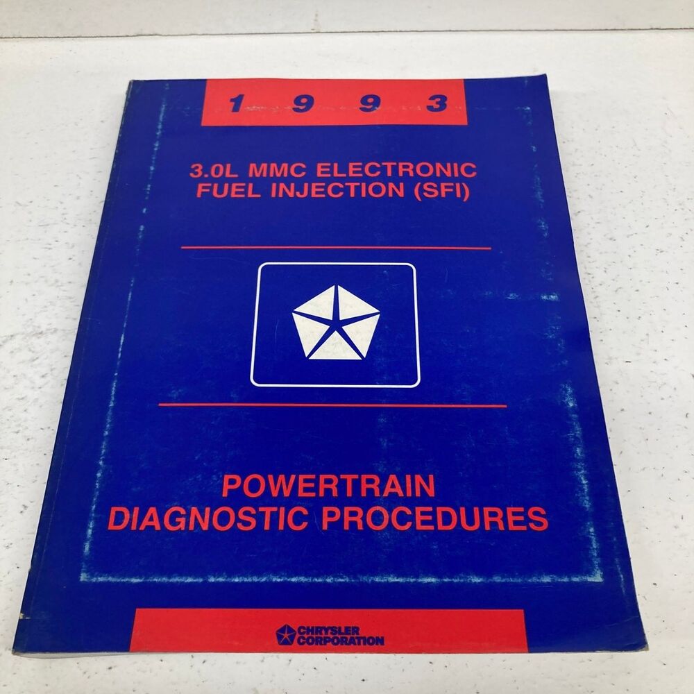 Chrysler 3.0L SFI Powertrain Diagnostic Procedures 1993